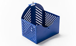 Basket for cable drum at CPC trolley blue KT BH07 RAL5005