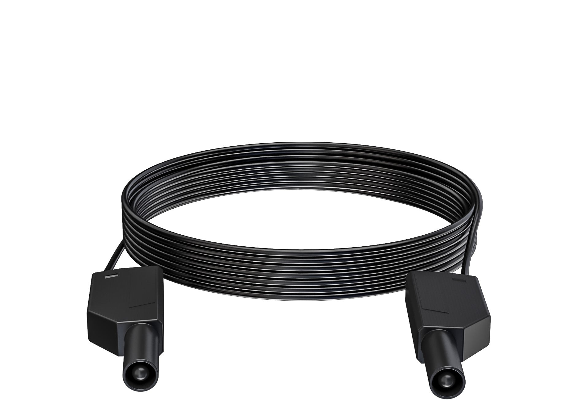 Testlead 6m blk 1p 2.5mm2 Si/Si 4mm plugs