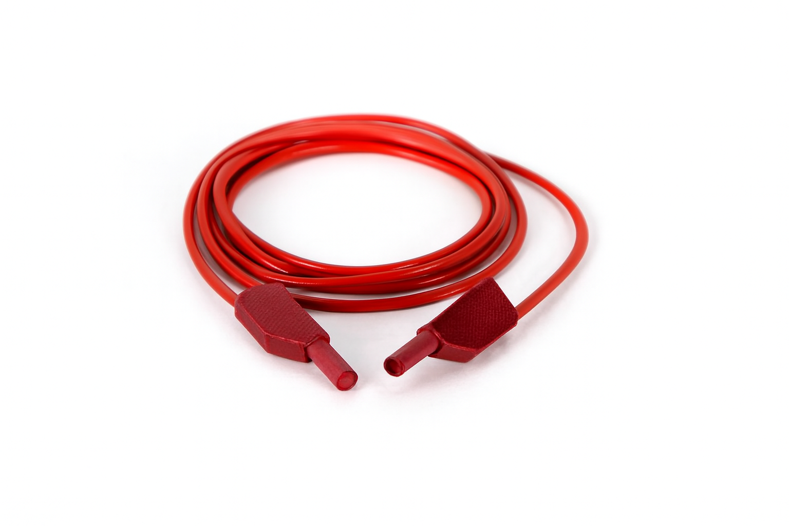 Standard measurement cable, red, 2 m, 2.5 mm²