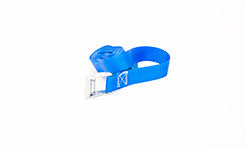 Lashing strap with clamping buckle 2m x 25mm blue