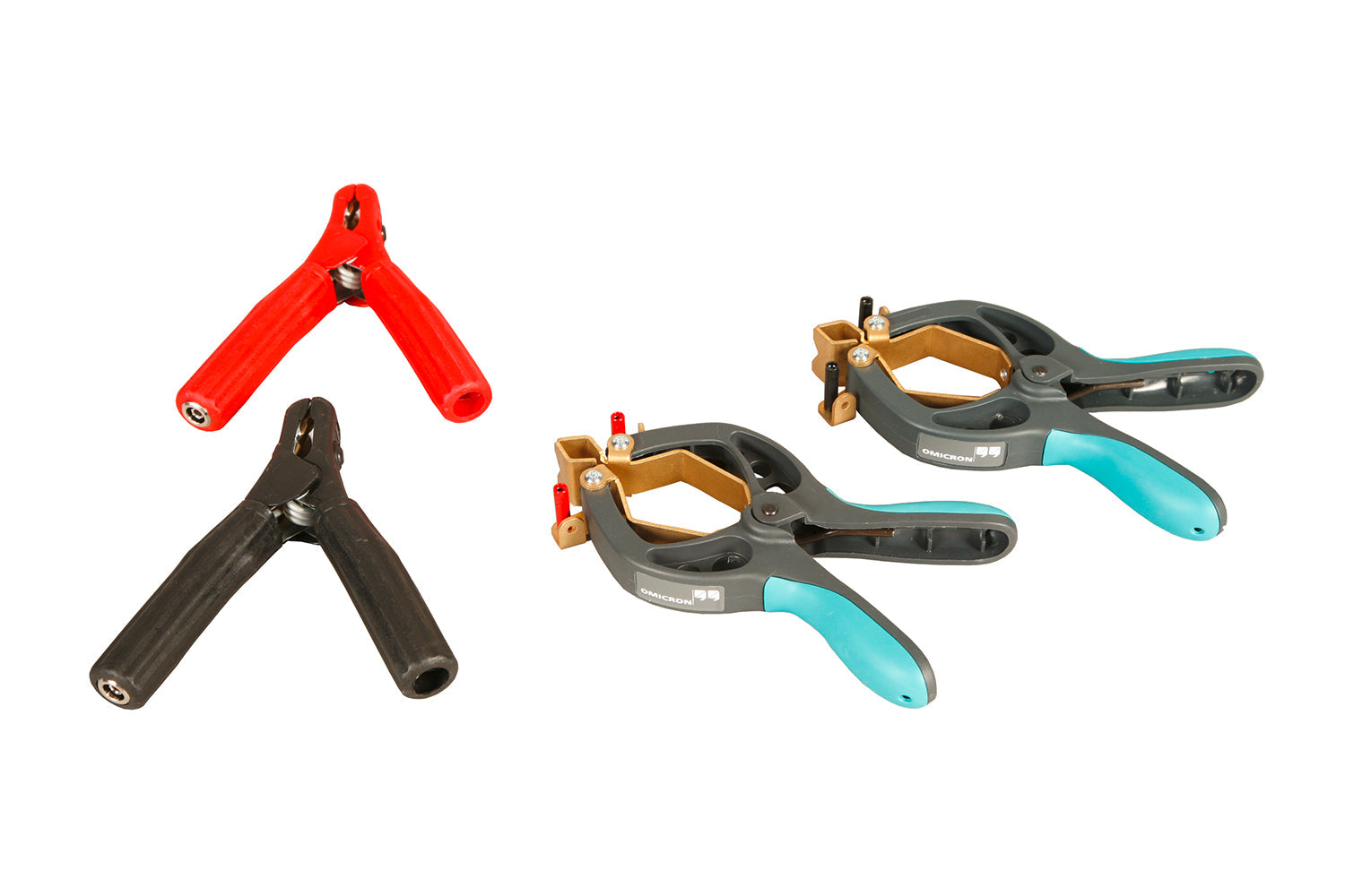 Connection clamps for high voltage