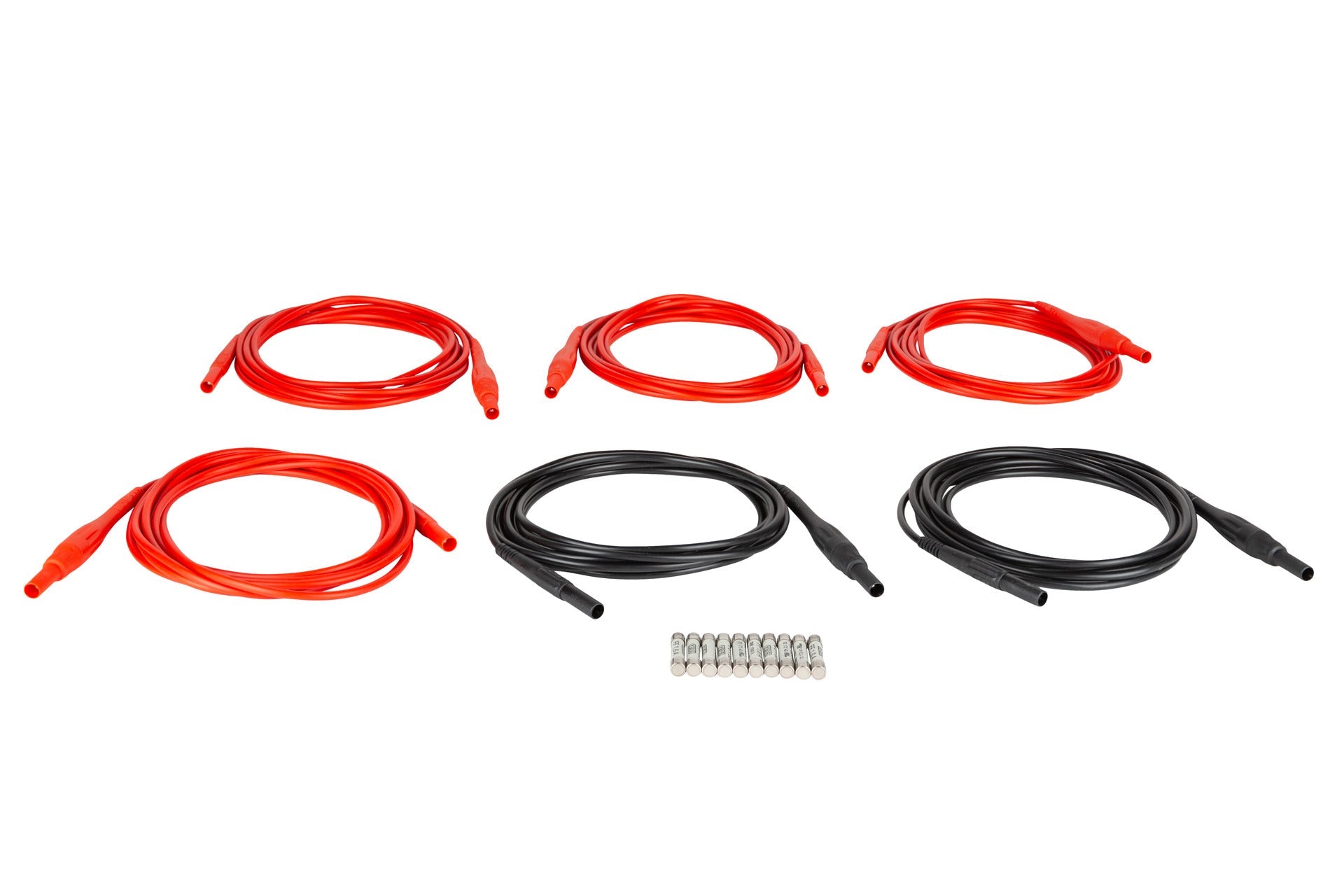 Safety test leads with fuse for CMC 500