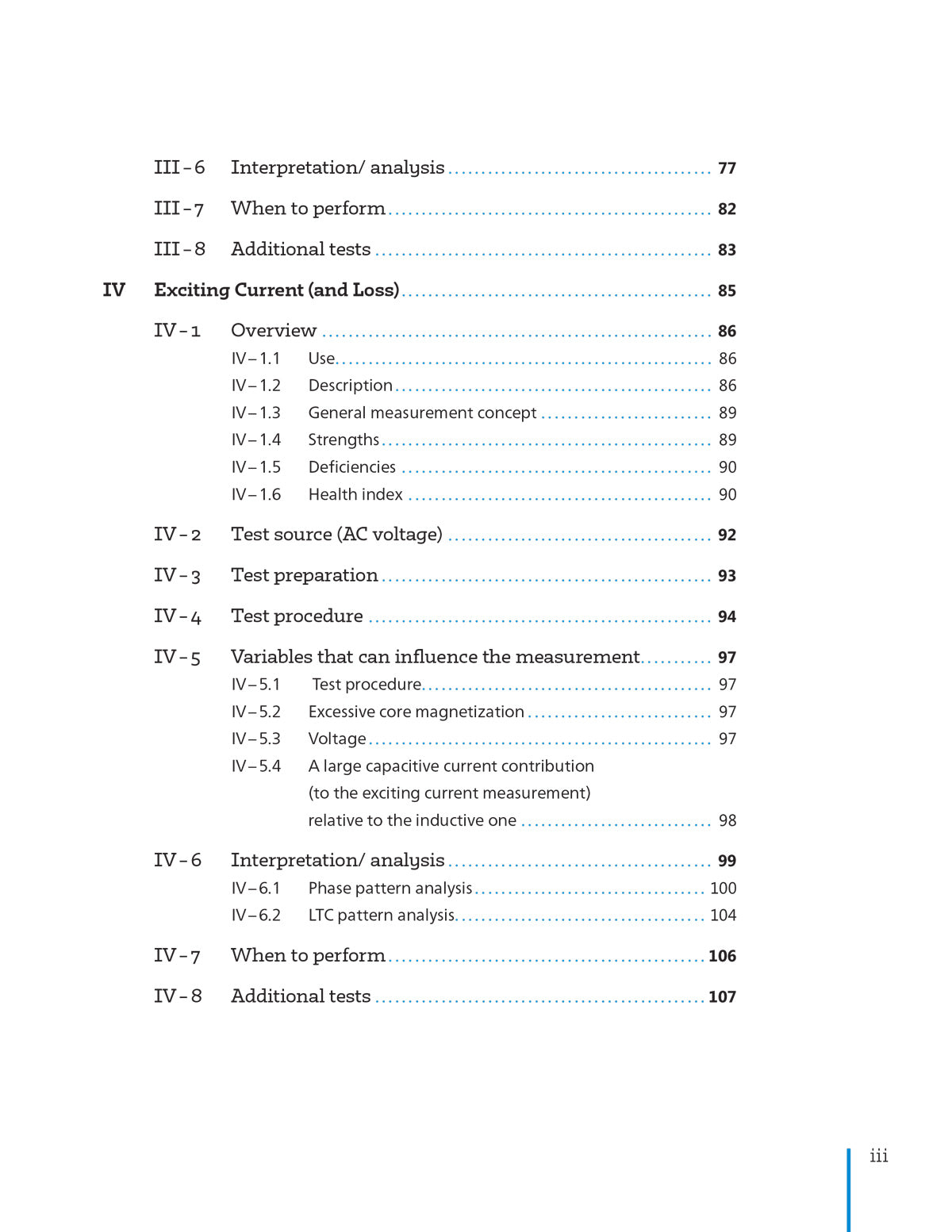 Table of Contents (Page 3)