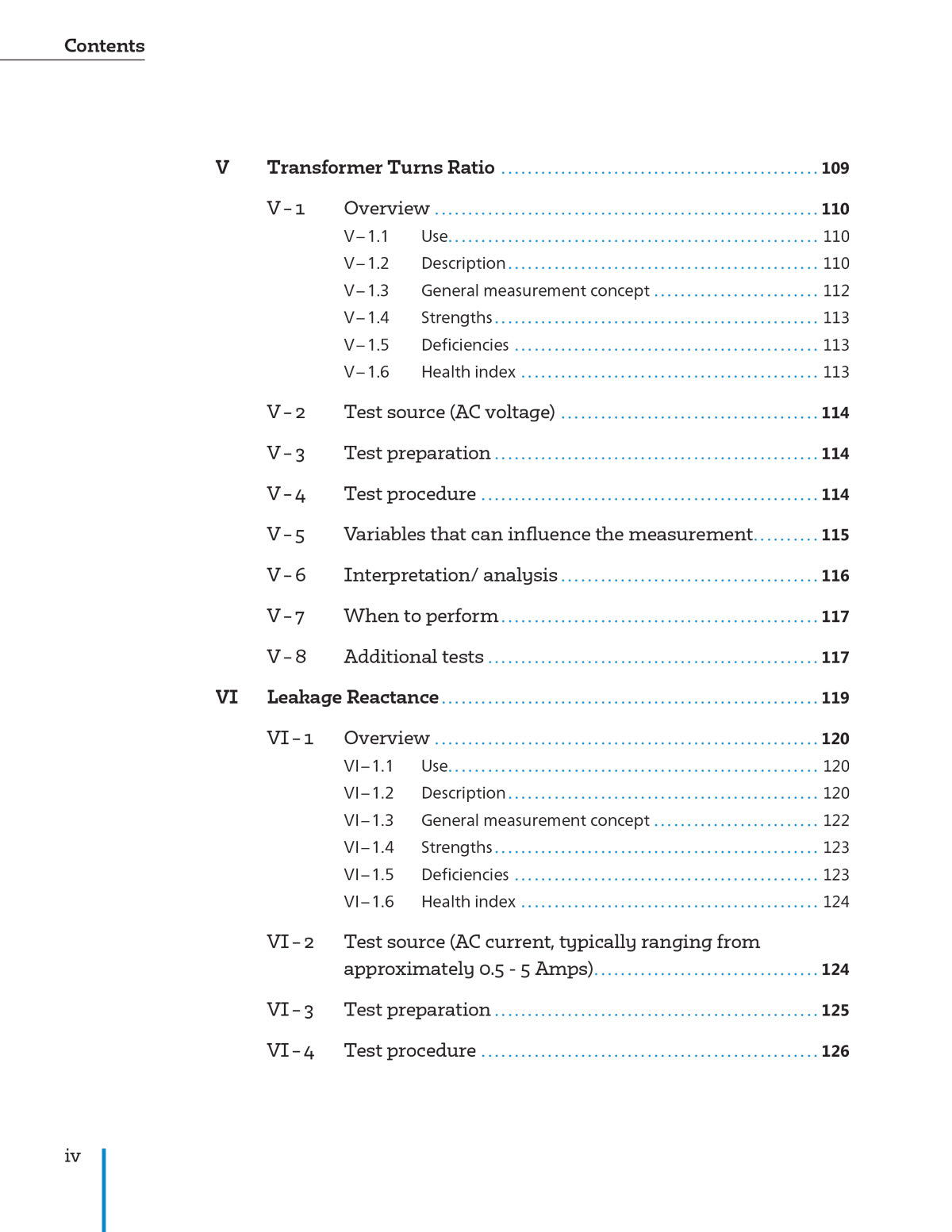 Table of Contents (Page 4)