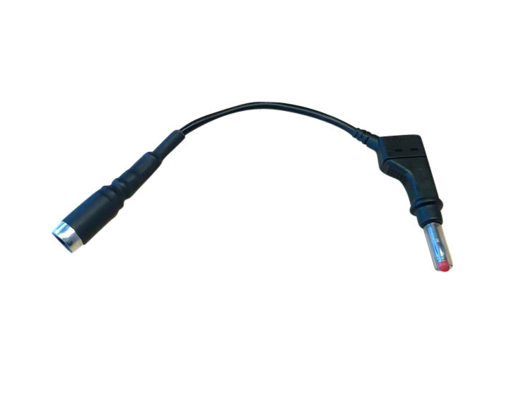 Adaptercable 120mm black 2,5mm² MC Bu 6mm/Si St 4mm