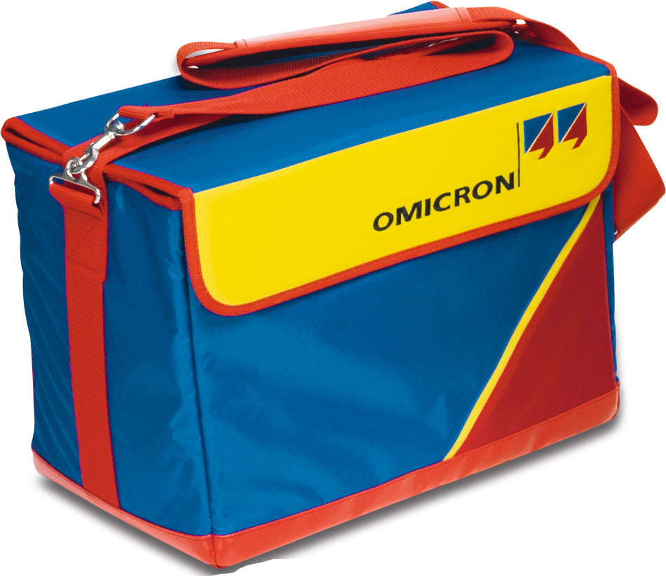Soft bag, red/blue/yellow, 41 x 23 x 27 cm VOTANO 100