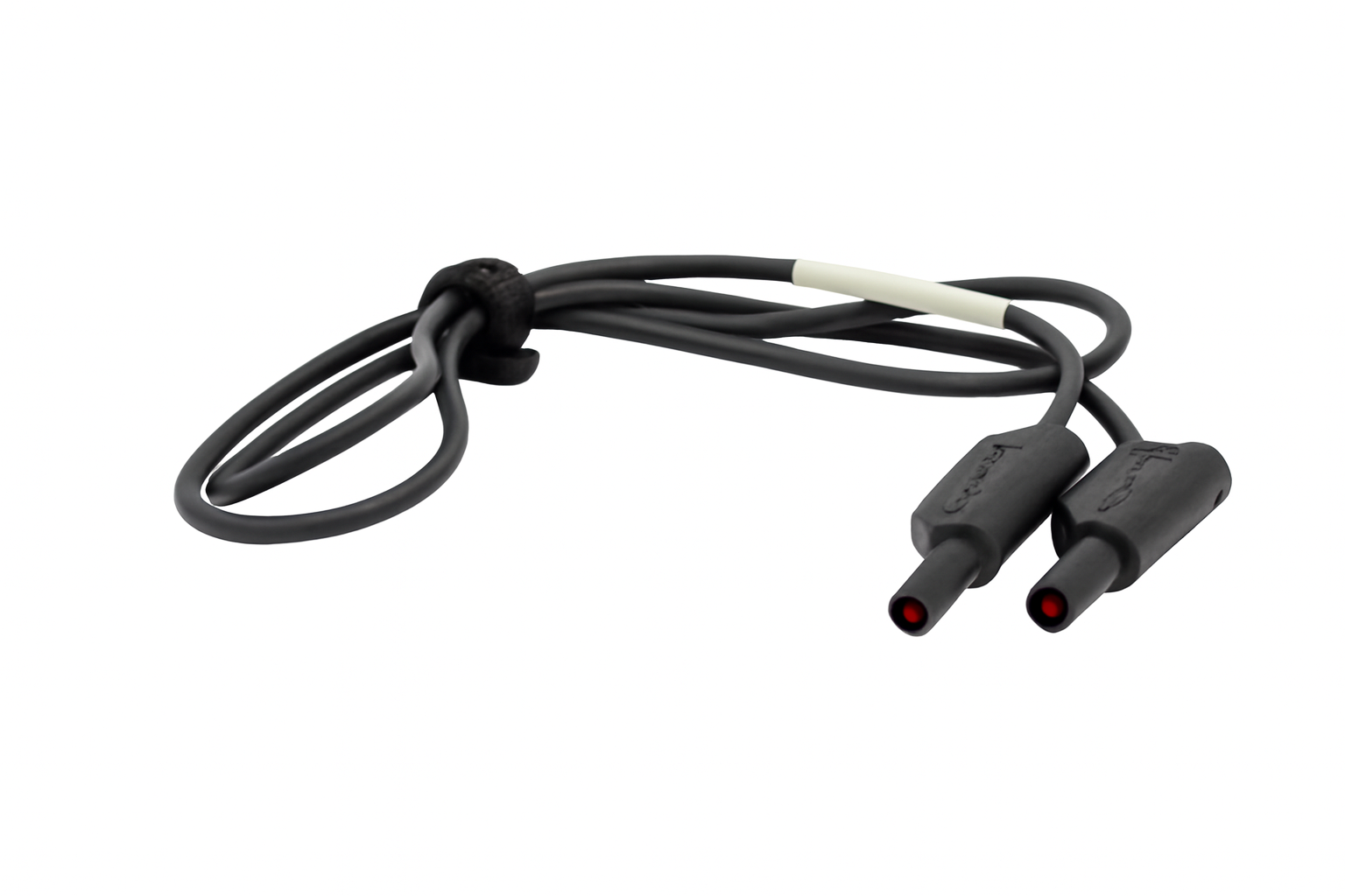 TestLead 1m BLK 1p 2.5mm2 Si/Si 4mm plugs