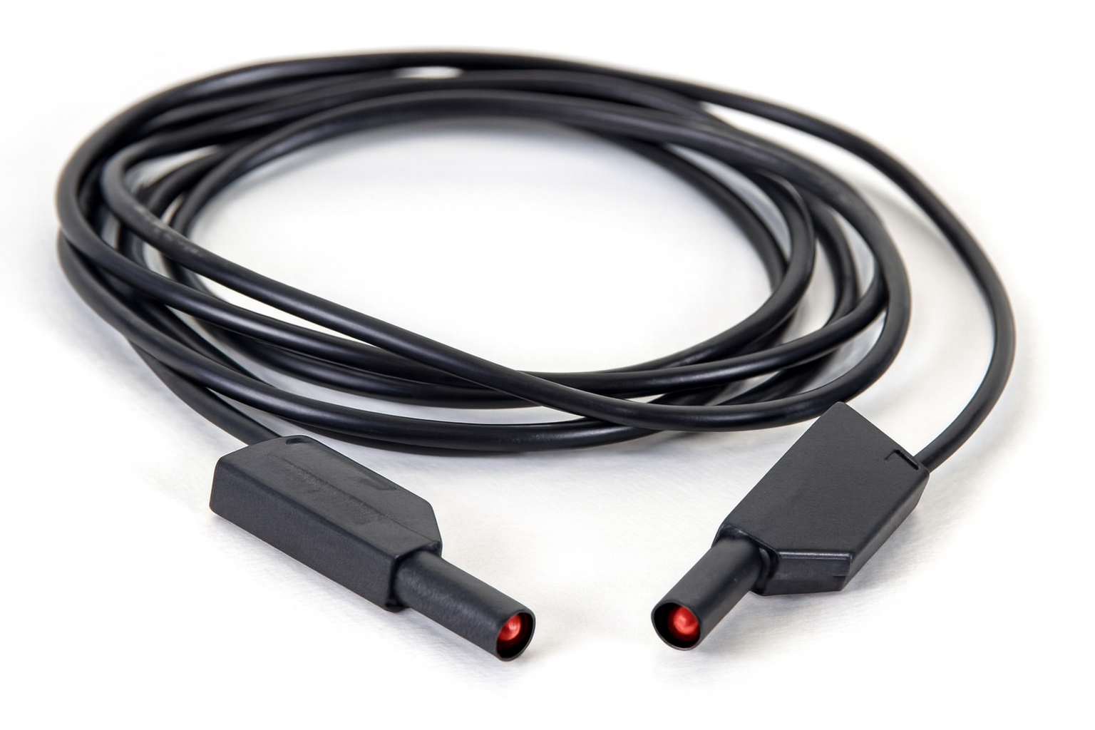 Standard measurement cable, black, 2 m, 2.5 mm²