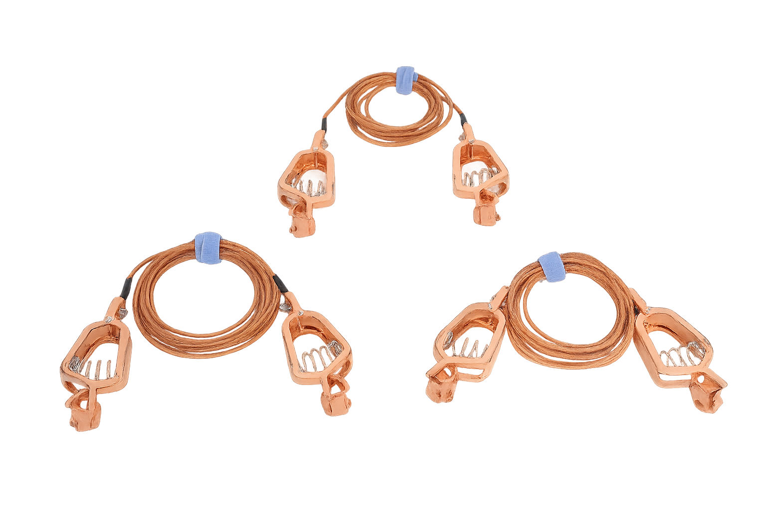 Short circuit cable set 200 cm with clamps
